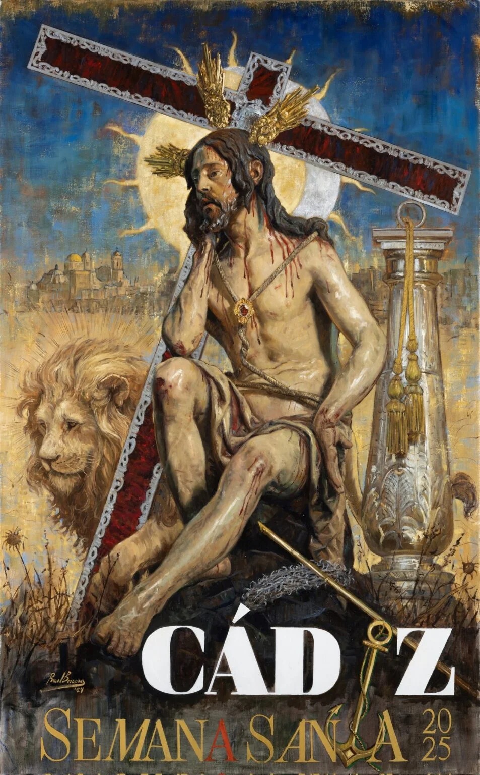 cartel semana santa cadiz 2025