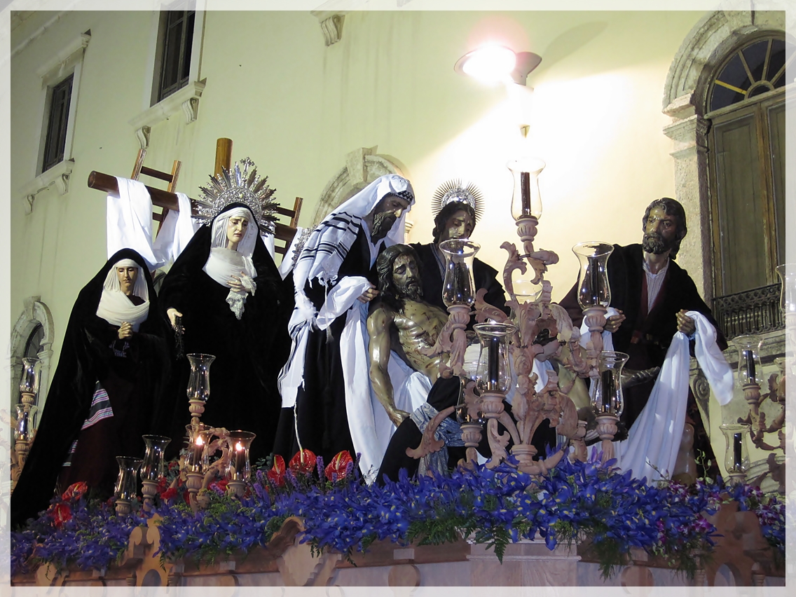 Procesión de Semana Santa en Almería