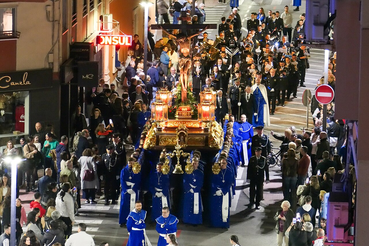 Procesión de Semana Santa en Alicante (España), 2024