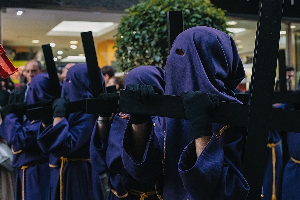 Procesión de Semana Santa en 2023 en la provincia de Almería