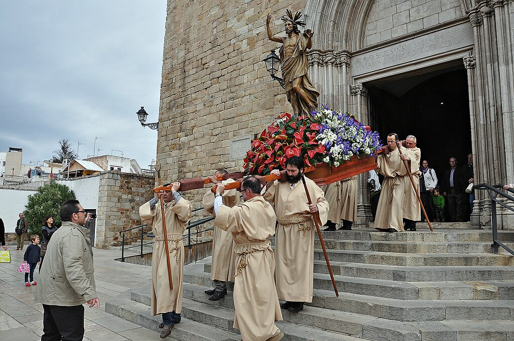 Blanes: procesión del Cristo Resucitado (2016)