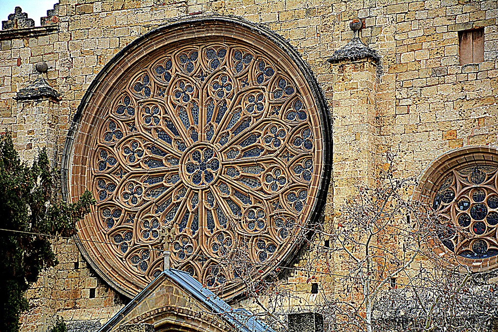Rosassa del Monestir de Sant Cugat del Vallès (Barcelona)