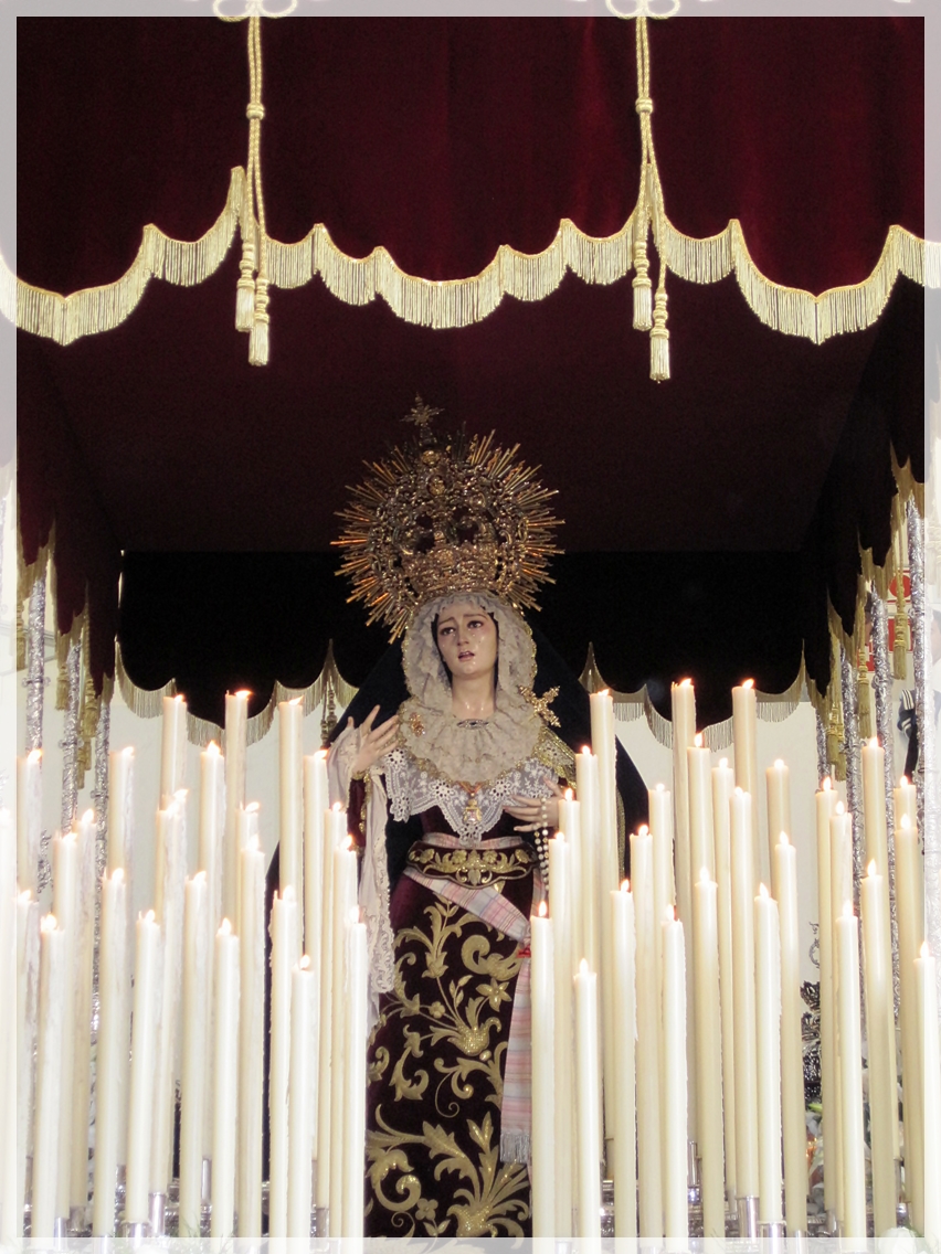 Procesión de Semana Santa en Almería (Rosario del Mar)